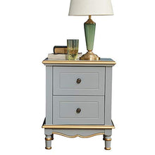 Comodini Semplice Comodino singolo Comodino Rustico Comodino in legno massello Mobili Camera Da Letto Comodino Governo di immagazzinaggio Comodino con cassetto ( Color : Gray , Size : 60x38x49cm )