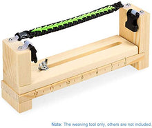 Namvo Wood Paracord Jig Bracelet Braccialetto Maker Strumento Fai da Te per intrecciare Il Cavo del Paracadute Intrecciare con matasse Fibbie libere 22,5 cm