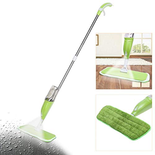 SSAYY Spray Mop Magic Spray Mop   Microfibra Acqua Piatti Mop Pavimenti Finestre Cucina Bagno Microfibra Detergente Accessori Strumenti di Pulizia Mop