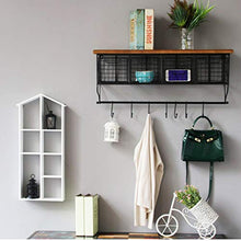 LYM &ripiano di stoccaggio Rack a Parete, Arte di Ferro cassetto Rack di stoccaggio Sfondo Decorativo Bagagli mensola della Cucina di Finitura Shelf Scaffale di Finitura