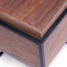Armadietti Comodino Comodino Comodino Tavolo da toeletta Semplice in ferro Art Appartamento Divano ad angolo Lato moderno Tavolino in legno + acciaio + metallo (Colore: Marrone, Dimensioni: 43 * 43 *