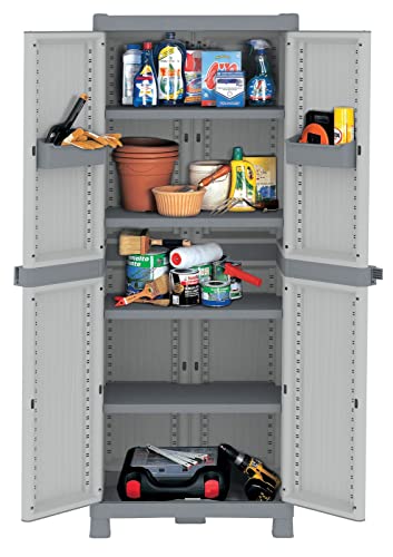 1PZ ARMADIO TERRY WAVE 2ANTE CM 70X44X181H QUATTRO RIPIANI 2700UW