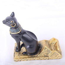 Statue Soprammobile Statuine Decorazione Gatto Egiziano Portabottiglie Figurine Decorazioni Per La Casa Ornamento Retrò Resina Portabottiglie Portabottiglie Soggiorno Decorazioni Scrivania Artigi