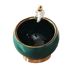 ZGPTX Creativo Astronaut Key Storage Ornament Nordic Home Tavolo Decorazione Morbida Armadio per Vino Spaceman Fruit Plate