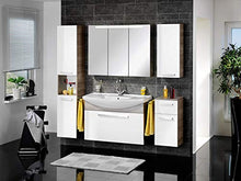 FACKELMANN A- Vero HS 35x179x31,5 Eiche 2Türe, Armadio Alto (2 x Ante), Corpo e Parte Anteriore Effetto Rovere Grigio, Singolo, Breite 35 cm-Anschlag frei wählbar, 16 unità