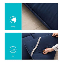 HUATAN Materasso Tatami Futon Futon Pieghevole, Multiuso Addensare Mantieni Caldo Materasso Coprimaterasso Imbottitura Fiocco per Soggiorno Dormitorio,C,120 * 200cm/47 * 79inch