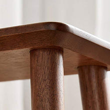 Sgabello in Legno massello Nordico casa Salotto Piccola Panca Rete Scarpe Rosse Panca Sgabello Sedia in Legno massello per Creare Una Pratica e Selvaggia Copertura del Piede Color Rame