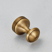 Weare Home Antico in ottone da parete Lunedì Retro Deko Bronzo di da bagno di asciugamano gancio cappotto di cappelli kleder gancio, Ottone, retro Bronze, 5 pezzi