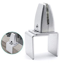 MIAOLEIE Privacy Screen Clip Office Desk Supporto Divider Morsetto Separè Clip per Escursioni Separè Foothold 2 Pz