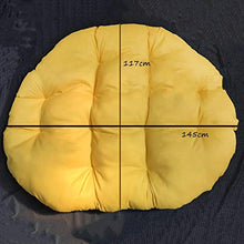 YAYONG Cuscino oscillante per Appendere Le Uova Senza staffe Cuscino Lavabile con Doppia Anta Cuscino per seggiolone Imbottito 145 × 117cm (Solo Cuscini di Vendita)
