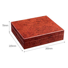 NIHAOA Accessori del Sigaro Corrosione Cigar Humidor Cedar Desktop Box - Risparmio di Spazio buona Tenuta Portatile Rimovibile Cigar Box Buon apporto di umidità