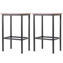 Bicaquu Sedia Alta da Pub, Sgabello da Cucina Quadrato Robusto e Resistente, Sgabello da Cucina, Bar per Feste Leggero per Soggiorno Cucina