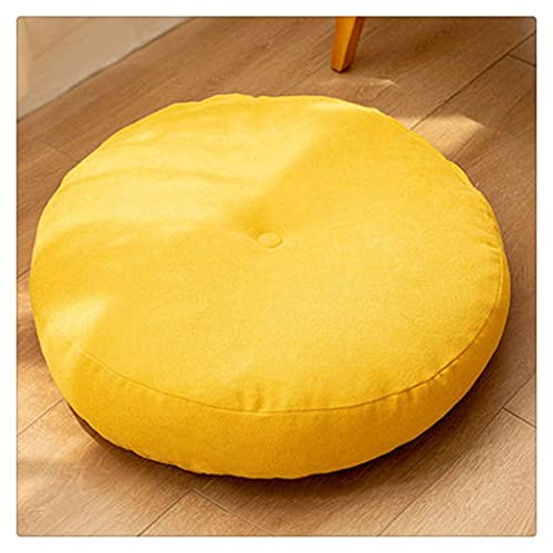 DFSDG Futon Tatami Tatami tat Finestra Soggiorno Pavimento Camera da Letto Piano Ispessimento Sedile futon Tappetino futon Morbido e Confortevole (Color : Yellow, Size : 47x14cm)