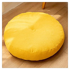 DFSDG Futon Tatami Tatami tat Finestra Soggiorno Pavimento Camera da Letto Piano Ispessimento Sedile futon Tappetino futon Morbido e Confortevole (Color : Yellow, Size : 47x14cm)