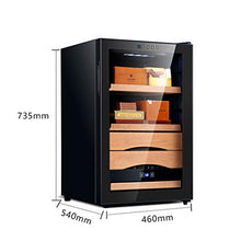 Xing Hua home Umidificatori Humidor Frigorifero Monoporta A Temperatura Costante Armadio per Sigari A Temperatura E umidità Costanti Armadio Idratante umidità Regolabile Ripiano in Legno di Cedro