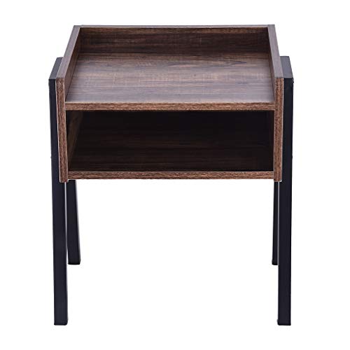 LICHUAN Tavolino Comodino Retro Comodino Tavolino da Caffè Mobili Creativi Multifunzionale Armadietto Tavolino Da Caffè End Tavolo Facile Montaggio