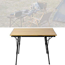 SALUTUYA Tavolo Pieghevole Tavolo Stabile in Lega di Alluminio Portatile Durevole, Adatto per Barbecue, per parchi