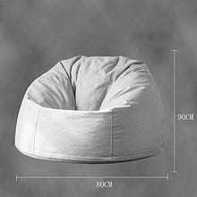 GQJQWE Large Lazy Couch Set Sedia Senza Imbottito Lino Sedile Pigro Cuscino Sacchetto Cuscino Soffio Divano Tatami Soggiorno