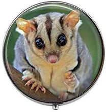 Sugar Glider – Scatola porta pillole con ciondolo – scatola per caramelle in vetro