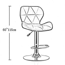 WSDSX Sedia da Ufficio Sollevamento Sedia Girevole a Disco, bancone Bar Poltrona Alta da Bar Sgabello Alto Bancone Bar Sgabello da Bar per la casa Sedia Girevole per Reception, 8 Dimensioni Sedia