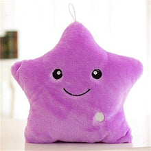 KAIKUN Cuscini Bambini Decorativi Cuscini Decorativi Bambini Simpatici Cuscini per Ragazze Cuscini Carini Cuscino Morbido per Bambini plushie Lussuoso Star,Purple