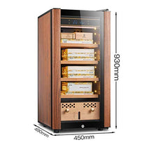 Umidificatori Humidor Sigaro Gabinetto Della Famiglia Cedar Wood Wine Idratante Cabinet Sigaro Idratante Gabinetto Costante Di Temperatura E Umidità In Grado Di Memorizzare 400-500 Sigari