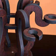 XBR creatività Fai-da-Te Portabottiglie, espositore per Vino in Legno Portabottiglie Portabottiglie Decorazioni 43 * 43 * 40 cm per Bar Cucina Domestica