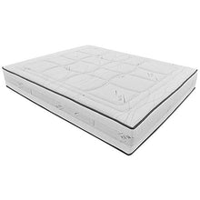 Baldiflex Emporio Materasso Lattice Matrimoniale 160x190 cm Alto 20 cm con 7 Zone a Portanza Differenziata e Fodera in Tessuto Silver Care Sfoderabile Antiacaro e Traspirante