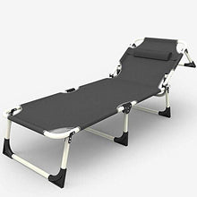 Lettino prendisole Sedie da giardino Letto pieghevole Singolo, Ufficio Letto per il pranzo Letto Ospedale Semplice Letto di accompagnamento portatile Lettino da campeggio reclinabile per esterni