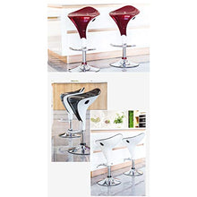 Sgabello da bar Comodo Sedia da Bar Sedia Alta Sgabello sgabello da bar Sgabello Nero Multicolor Traspirante (Color : Green)