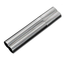 Humidars Cigar Humidor - Pro acciaio inossidabile Cigar Humidor tubo portatile Holder caso di corsa Cigar bagagli for 2 sigari mantenerlo fresco .Scatola di immagazzinaggio di cigari di grande capacit