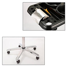 Jia He Carrello Carrello degli Attrezzi - Bellezza Forniture per Parrucchieri Tinta per Capelli Smaltata Pasta per Pasta Ciotola Rack per Capelli Tintura per cremagliera Attrezzo per tintura Carrello