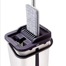 SSAYY Spray Mop Pulizia del Pavimento Rotante per Uso Domestico per La Pulizia della Scopa per La Polvere con Testine di Ricambio