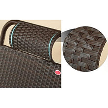 Sywlwxkq Sedia a Sdraio Pieghevole, Sedia di Vimini, Sdraio Pieghevole, Sedia da Giardino reclinabile, sedie a Sdraio, sedie a gravità Zero, Larghezza Super 58 cm, Patio Giardino in spiaggi