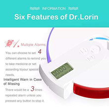 7 Giorni Arcobaleno Rotondo Scatola Della Pillola Allarme-fai Da Te Digitale Piccola Medicina Tascabile Organizer Timer Temporizzazione Portatile Uomo Anziano Che Prende Medicine Smart Timing Promemor
