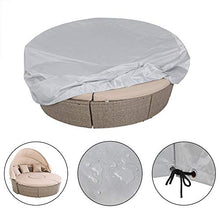 Kingsleeve Copertura Isola Prendisole da Giardino Resistente alle intemperie 420 D Oxford 188x50cm Protezione mobili da Esterno telone Protettivo