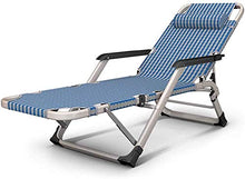 HaoLi Sedia Pieghevole e reclinabile Sedia a Sdraio, Sedia a Sdraio Sedia reclinabile Lettino Sedia Relax Sedia a Sdraio Regolabile per Spiaggia, Patio