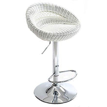 MMWYC Il Lavoro Sgabello Bellezza Sgabello Doccia Sgabello Alto Sgabello Sgabello di Sollevamento Ruota Pedane Schienale Bancone Rattan Retro Alte Piedi Multifunzione Famiglia Creativa, Gtwbxx425r-3,