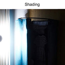 BAIYING Negozio di Abbigliamento Fitting Room, Portatile Pieghevole Tubo in Acciaio al Carbonio Panno Ombreggiante può Muoversi Semplice Negozio di Vestiti Camerino, 10 Colori