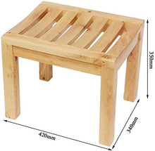 Sgabello da Doccia Bagno Sgabello Bagno Sgabello di Legno Panca Sgabello Cedar Dressing Sgabello Piazza Pranzo Sgabello da Bagno Sgabello con Impermeabile Slat Tipo Seduto Surface Sgabello Bagno