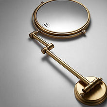Bathroom mirror Specchio Bagno Nordico in Ottone Lente d'Ingrandimento Dorata Specchio da Parete Specchio per Il Trucco di Bellezza