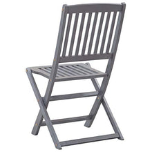 FAMIROSA Sedie da Giardino Pieghevoli 6 pz in Legno Massello d'Acacia-5520