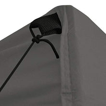 Festnight Gazebo da Giardino Gazebo Pieghevole con 4 Pareti Gazebo 5x5 m Tende Gazebo Chiuso Impermeabile Tendone da Esterno Bianco/Antracite