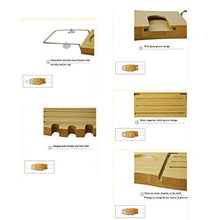Vasca Da Bagno Vassoio, Pannello In Legno Massello In Acciaio Inox Telescopico Può Essere Collocato Sapone Tablet Smartphone Bicchiere Da Vino Tavolo Da Bagno, Adatto Per Casa Bagno Bagno Scaffale Vin