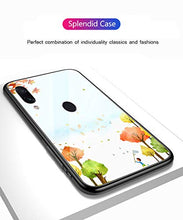 Suhctup Compatibile con Xiaomi Mi A3 / CC9e Custodia Protettiva in Vetro Temperato 9H + Cornice Paraurti in TPU Silicone Morbido Assorbimento degli Urti a 360 Gradi Protezione -Libellula