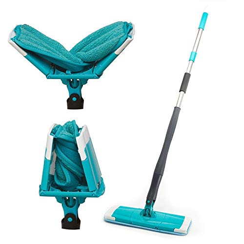 SSAYY Spray Mop Mocio Rotante 360 Mulinello Rotante Mop per Acqua Mop per Pulizia del Pavimento Mocio Facile Secchio Polvere Magico Mop in Microfibra Scopa Elettrica
