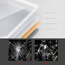 Specchio Specchio Illuminato a LED, Specchio da Bagno con Luce, retroilluminazione, Pulsante a sfioramento Hotel/Camera da Letto