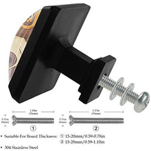 Cane pirata (2) 3 PCS Pomelli per Porta, Pomolo per Mobile, Pomelli per Mobili con Viti, Maniglia per Armadietto, Pomelli per Porta, Pomelli per Cassetti per Porta, Armadio, Cassetto e Credenza