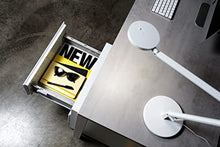 D-Segno Cassettiera Scrivania Made in Italy, 3 Cassetti, Cassettiera Ufficio con Chiave, Cassettiera con Ruote e dotata di sistemi di Chiusura Anti Ribaltamento, 54x42x53cm (Grigio Ombra)