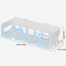 Tarente Nessuna Perforazione for Il Bagno in plastica da Bagno in plastica Portatore a Forma di stoccaggio a Forma di Amore
